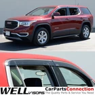 Wellvisors Window 2017-2023 Gmc Acadia Rain Guards Sun Deflectors New. Price: $103.99.