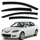 Fits 2004-2009 Mazda 3 Sedan Smoke Window Vent Visors Rain Guard Deflectors New. Price: $42.93.