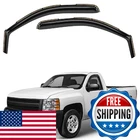 Chevy Silverado Gmc Sierra 07-13 Smoke Tinted In-channel Window Deflectors Visor New. Price: $65.50.