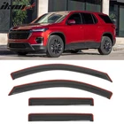 Fits 18-23 Chevy Traverse Window Visors Vent Rain Guards Deflectors In-channel New. Price: $31.99.