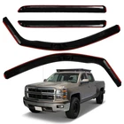 Auxko In-channel Rain Guards For Chevy Crosstrek 2024 2025, Black New. Price: $54.21.