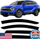 23-26 Kia Sportage Tape-on Rain Guards Window Deflector Visors Lx Ex Sx New. Price: $96.90.