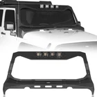 Armor Windshield Frame Cover Visor W/ Led Lights Fit Jeep Wrangler Jk 2007-2018 New. Price: $449.99.