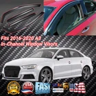 In-channel Window Vent Visors Guards Shade Protector For 2015-2020 Audi A3 New. Price: $59.79.