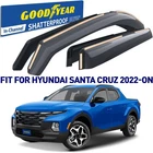 Side Window Deflectors Rain Guards For 2022-2026 Hyundai Santa Cruz Shatterproof New. Price: $98.99.