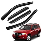 Tape-on Smoke Rain Guard Window Visor Deflector 2005-2012 Ford Escape Hybrid New. Price: $42.95.