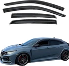 Tape Window Visors Rain Guards For 2016-2021 Honda Civic HATCHBACK,4-PIECE New. Price: $52.95.