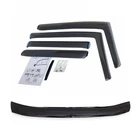 For Jeep Renegade 2015-2024 Omac Black Bug Shield Hood & Wind Deflector Kit New. Price: $199.90.