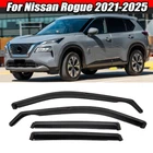 For Nissan Rogue 2021-2025 Window Visors Rain Guards Vent Deflectors In-channel New. Price: $38.16.