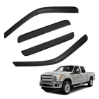 In-channel Rain Guards Vent Visors Shade 99-16 Ford F250 F350 Super Crew New. Price: $35.99.