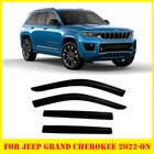 Tinted Window Visors Deflectors Rain Guards For Jeep Grand Cherokee 2022-2026 New. Price: $55.48.