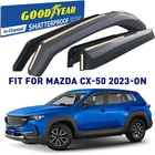 Side Window Deflectors Rain Guards For 2023-2026 Mazda CX-50 New. Price: $98.99.