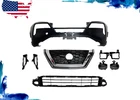Fits 2021 2023 Nissan Rogue Front Bumper Upper Lower Grille Fog Light Bracket New. Price: $698.40.