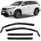 Sun Rain Visors Wind Guards For 2014-2019 Toyota Highlander New. Price: $69.99.