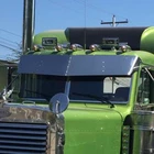 Trux TSUN-P17 13 Inch Drop Ss Gangster Visor For Peterbilt New. Price: $360.00.