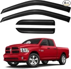 Window Visors Rain Guards For 2009-2018 Dodge Ram 1500 Quad Cab New. Price: $48.44.
