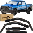 Nilight Channel Rain Guards For Dodge Ram 1500 2019-2024 Crew Cab New. Price: $55.99.