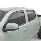 Egr In-channel Window Visors 4PC Dark Smoke Fits 2016-2023 Toyota Tacoma Truck New. Price: $82.42.