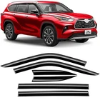 Rain Guards Vent Visors Shade For 2020-2026 Toyota Highlander Shatterproof New. Price: $78.74.