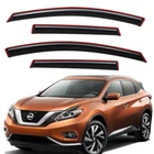In-channel Smoke Sleek Rain Guard Window Vent Visor For 2015-2024 Nissan Murano New. Price: $43.93.