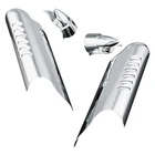 For Harley-davidson Road King 00-13 Kuryakyn Lower Chrome Leg Deflector Shields New. Price: $112.99.