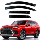 Kpy Rain Guards Window Visors For 2022-2026 Lexus Lx Series, 4 Pcs (out-channel) New. Price: $28.94.