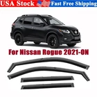 Fits 21-25 Nissan Rogue In-channel Window Visors Vent Rain Guards Deflectors New. Price: $57.99.