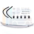 Fits 2017-ON Ford F-250 Super Duty Chrome Bug Deflectors Hood Shields New. Price: $88.00.