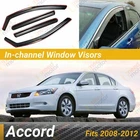 For Honda Accord 2008-2012 In-channel Vent Window Visor Rain Guard Deflectors New. Price: $49.39.