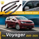 In-channel Window Vent Visors Rain Guard Deflectors For Chrysler Voyager 2020-25 New. Price: $47.99.