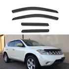 Fits Nissan Murano 2003-2007 Black Window Visors Rain Guard Vent Shade Deflector New. Price: $30.49.
