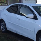 Avs Smoke Rain Guards Vent Visors 3M In-channel For 2014-2019 Toyota Corolla New. Price: $79.99.
