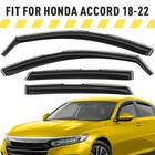 Rain Guards Vent Visors Shade For 2018-2022 Honda Accord New. Price: $61.94.