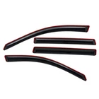 In-channel Window Deflector Vent Shade Visors For 2014-2023 Jeep Cherokee New. Price: $42.99.