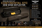 Genuine Bentley Continental Gtc Oem Wind Deflector 3W7862955E New. Price: $549.95.