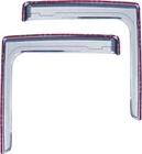 Driver/passenger Chrome Side Vent Visors For 2008-2017 Freightliner Cascadia New. Price: $127.83.