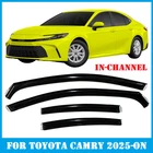 In-channel Window Visors Deflectors Rain Guards For Toyota Camry 2025-2026 New. Price: $54.33.