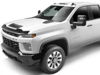 For Gmc Sierra 3500 Hd 2020-2023 Husky 2842185 Aeroskin Dark Smoke Hood Shield New. Price: $80.99.