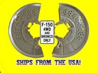 Brake Dust Shields Ford F150 Bronco 1993 1996 Dana Ifs D44 Truck New. Price: $174.99.