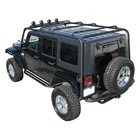 Trailfx Black Roof Rack 117.36" Length 300 Lbs For 2007-2018 Jeep Wrangler Jk New. Price: $612.95.