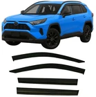 2019-2025 Tape-on Rain Guards Side Window Deflector Visors For Toyota RAV4 Le... New. Price: $59.30.