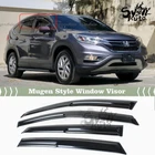 Fits 2012-2016 Honda Crv Cr-v Jdm Mugen Style Window Visor Rain Guard Deflector New. Price: $26.88.