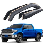 Goodyear Premium Smoke Window Vent Deflectors For 2007 2021 Tundra Crewmax New. Price: $115.29.