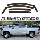 Rain Guard Window Vent Visor For 2015-2022 21 Chevy Colorado Crew Cab In-channel New. Price: $41.99.
