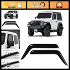 Clim Art Rain Guards For Jeep Wrangler Jl Gladiator Window Visors 2PC New. Price: $98.99.