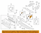 Ford Oem 2017-2018 Escape Splash Shield Air Left Lh V4Z78001A06B Nip New. Price: $7.70.