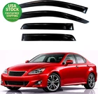 Out-channel Rain Guards For 2006-2013 Lexus IS250 IS350 4PC Window Visors New. Price: $61.99.