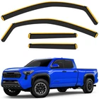 Cxzhazd Shatterproof In-channel Rain For Tacoma Double Cab 2024-2026, Black New. Price: $91.04.