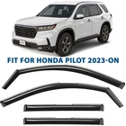 Rain Guards Vent Visors Shade For 2023-2026 Honda Pilot Shatterproof New. Price: $73.49.