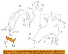 Ford Oem 17-19 Escape Fender Components-deflector GJ5Z16B075A New. Price: $64.59.